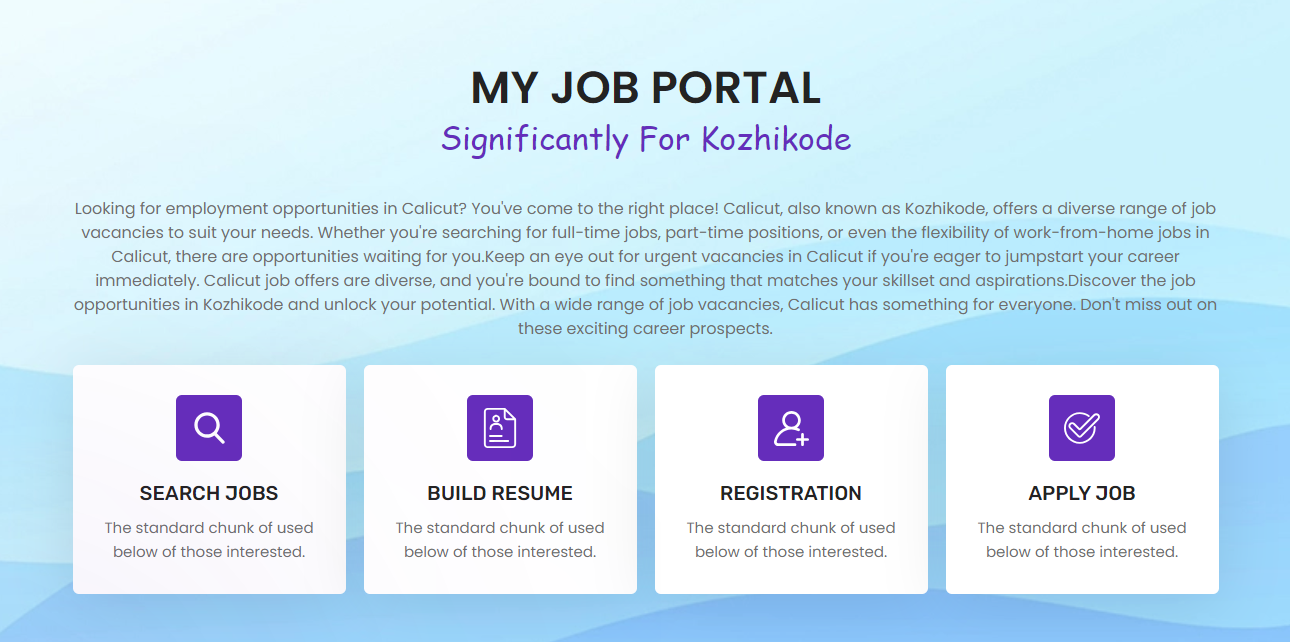 JOB PORTAL